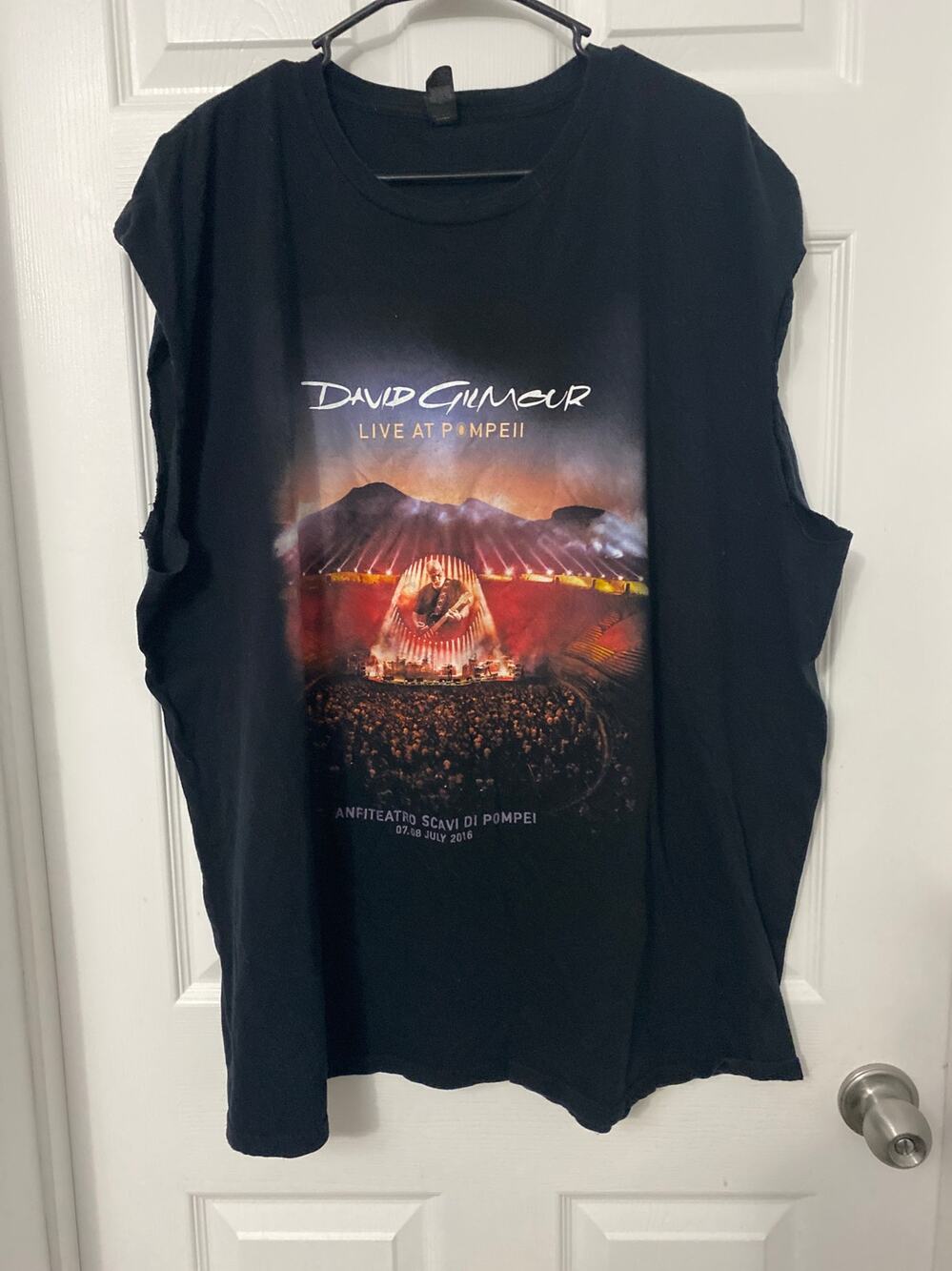 Daivd gilmour live at pompell tee shirt size 3xl